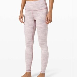 Lululemon Wunder Under High-Rise Tight 28", RARE, pink, size 8